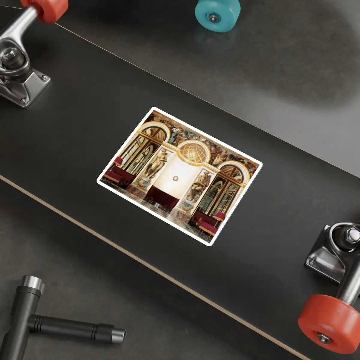 SKU:27620379774679482231 Sticker types:White Shape:Die-Cut Sizes:5" × 5"