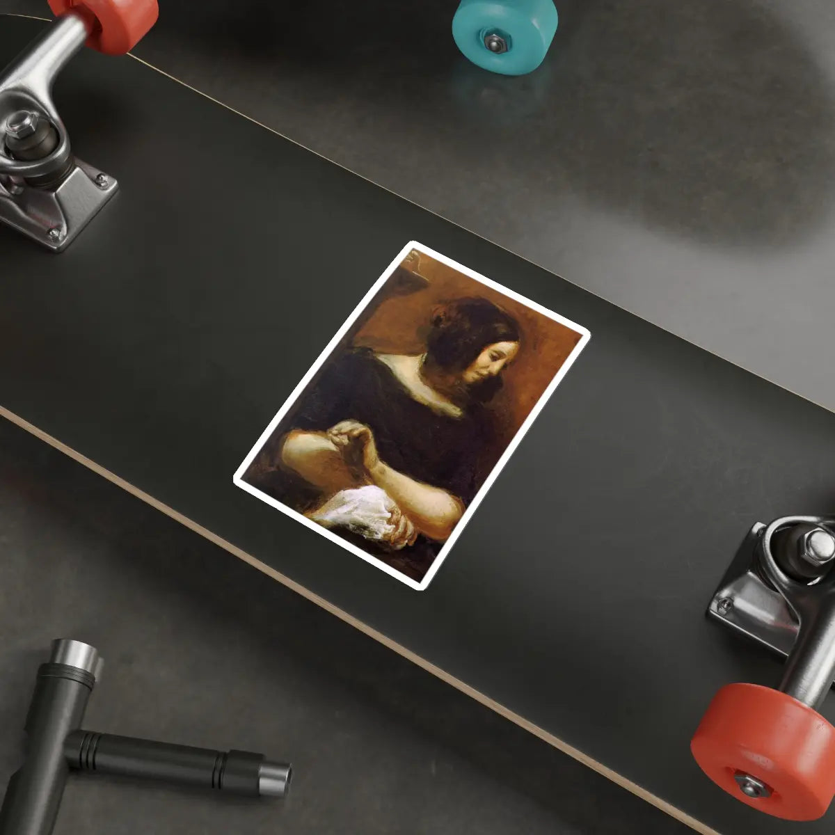 SKU:24722103839803634234 Sticker types:White Shape:Die-Cut Sizes:6" × 6"