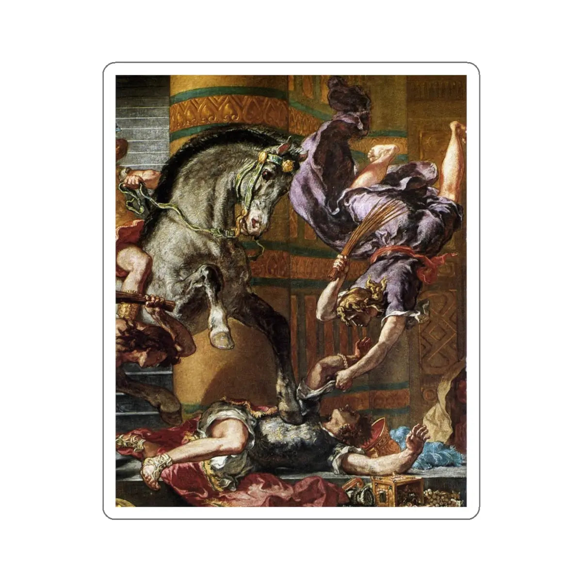 SKU:19779024932678042543 Sticker types:White Shape:Die-Cut Sizes:4" × 4"
