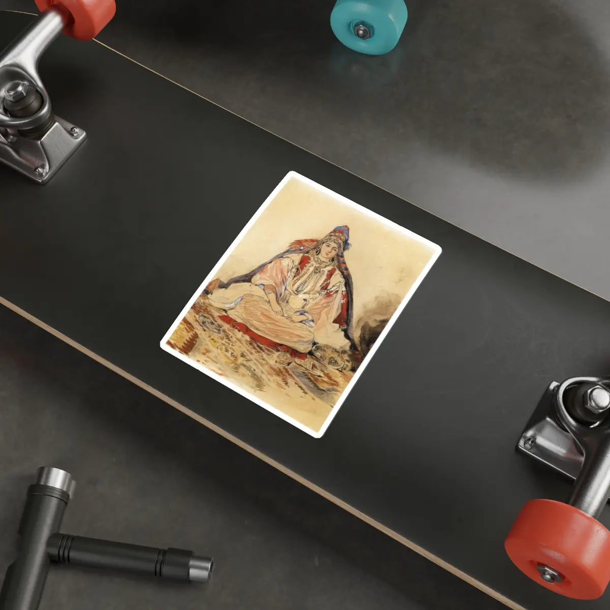 SKU:13483136345407328930 Sticker types:White Shape:Die-Cut Sizes:6" × 6"