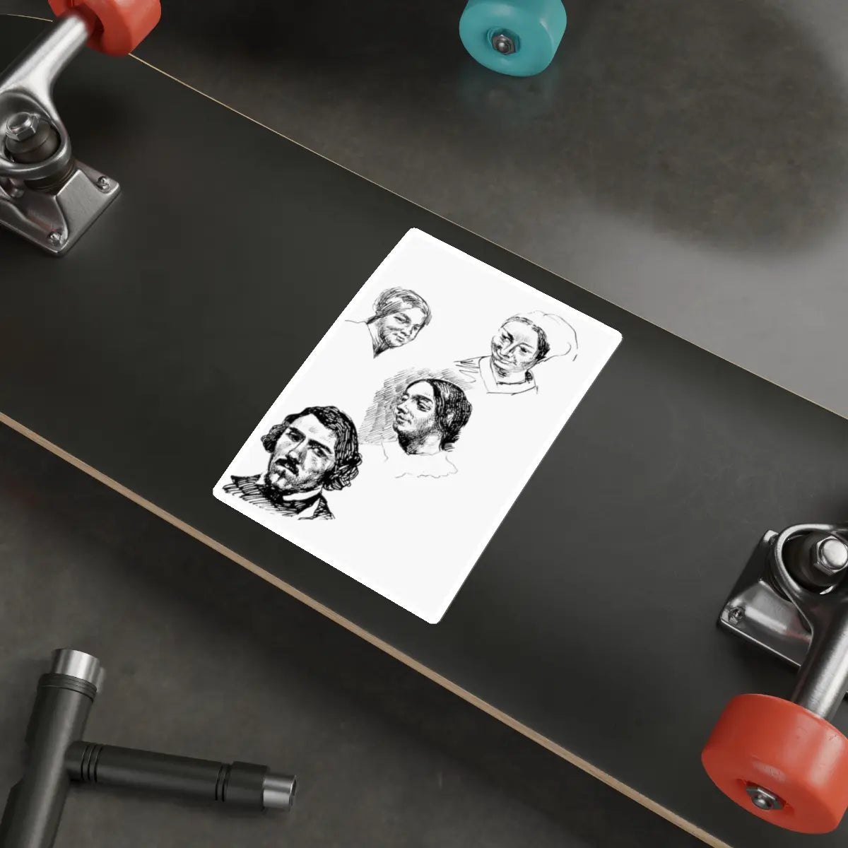 SKU:12331344738095065878 Sticker types:White Shape:Die-Cut Sizes:6" × 6"