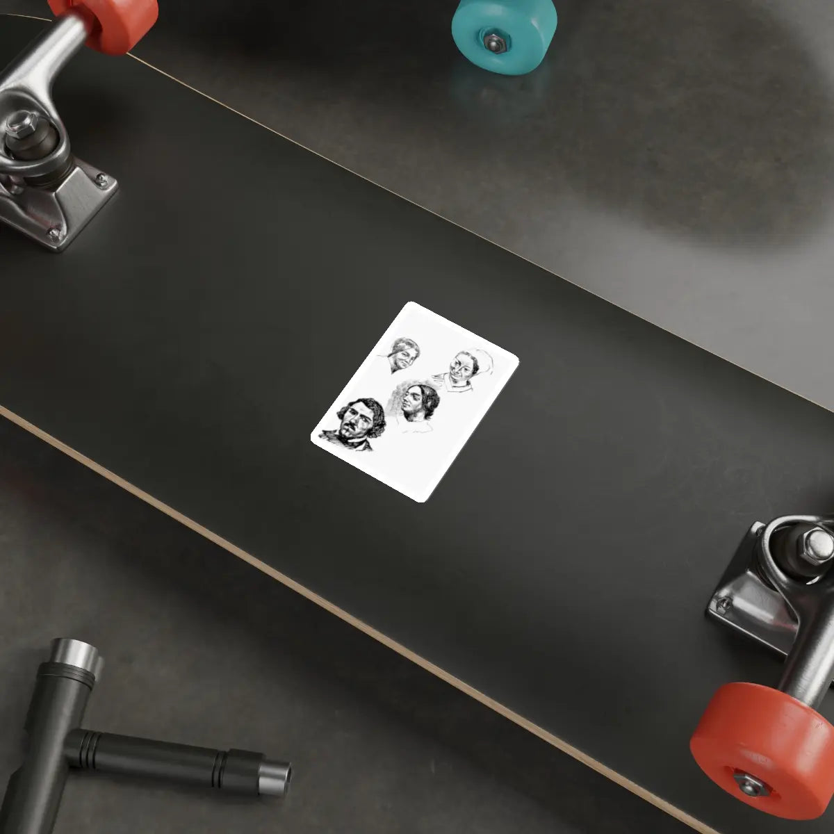 SKU:18257387911271168007 Sticker types:White Shape:Die-Cut Sizes:3" × 3"