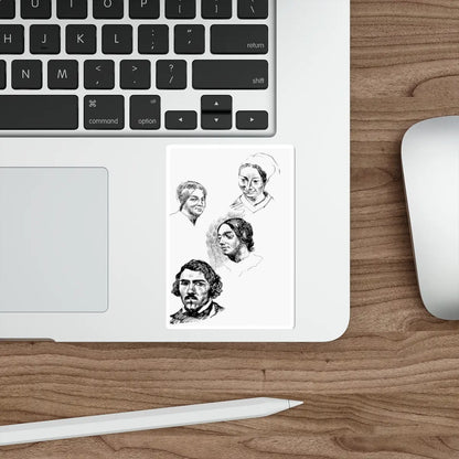 SKU:18444618404680942967 Sticker types:White Shape:Die-Cut Sizes:4" × 4"