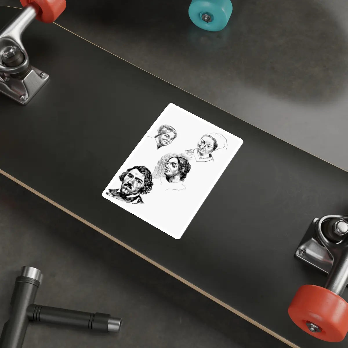 SKU:21937153461250701691 Sticker types:White Shape:Die-Cut Sizes:5" × 5"