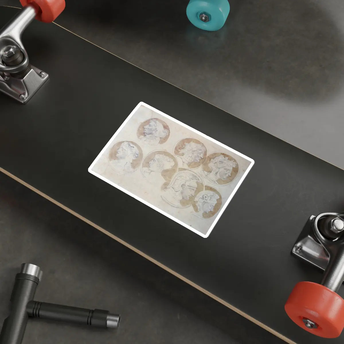 SKU:32295976148873639345 Sticker types:White Shape:Die-Cut Sizes:6" × 6"
