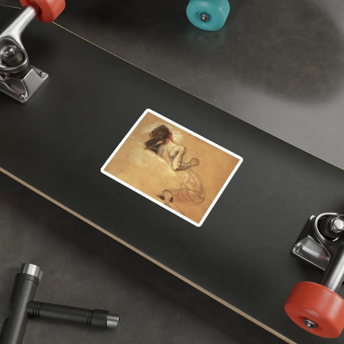 SKU:62200504231949656663 Sticker types:White Shape:Die-Cut Sizes:5" × 5"