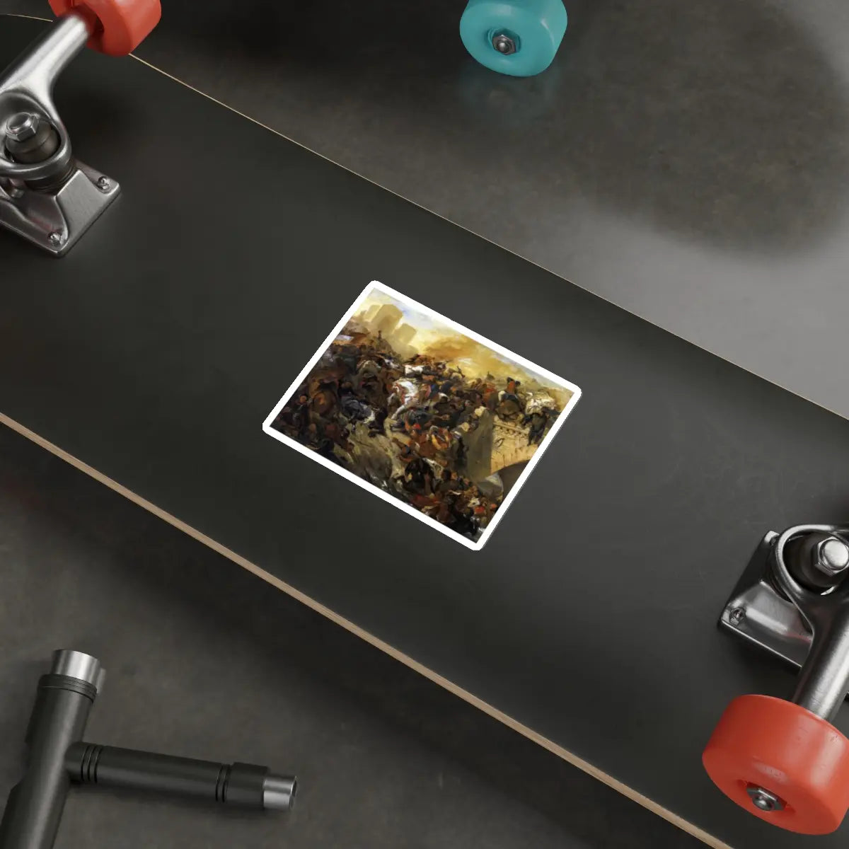 SKU:27357395359946168561 Sticker types:White Shape:Die-Cut Sizes:4" × 4"