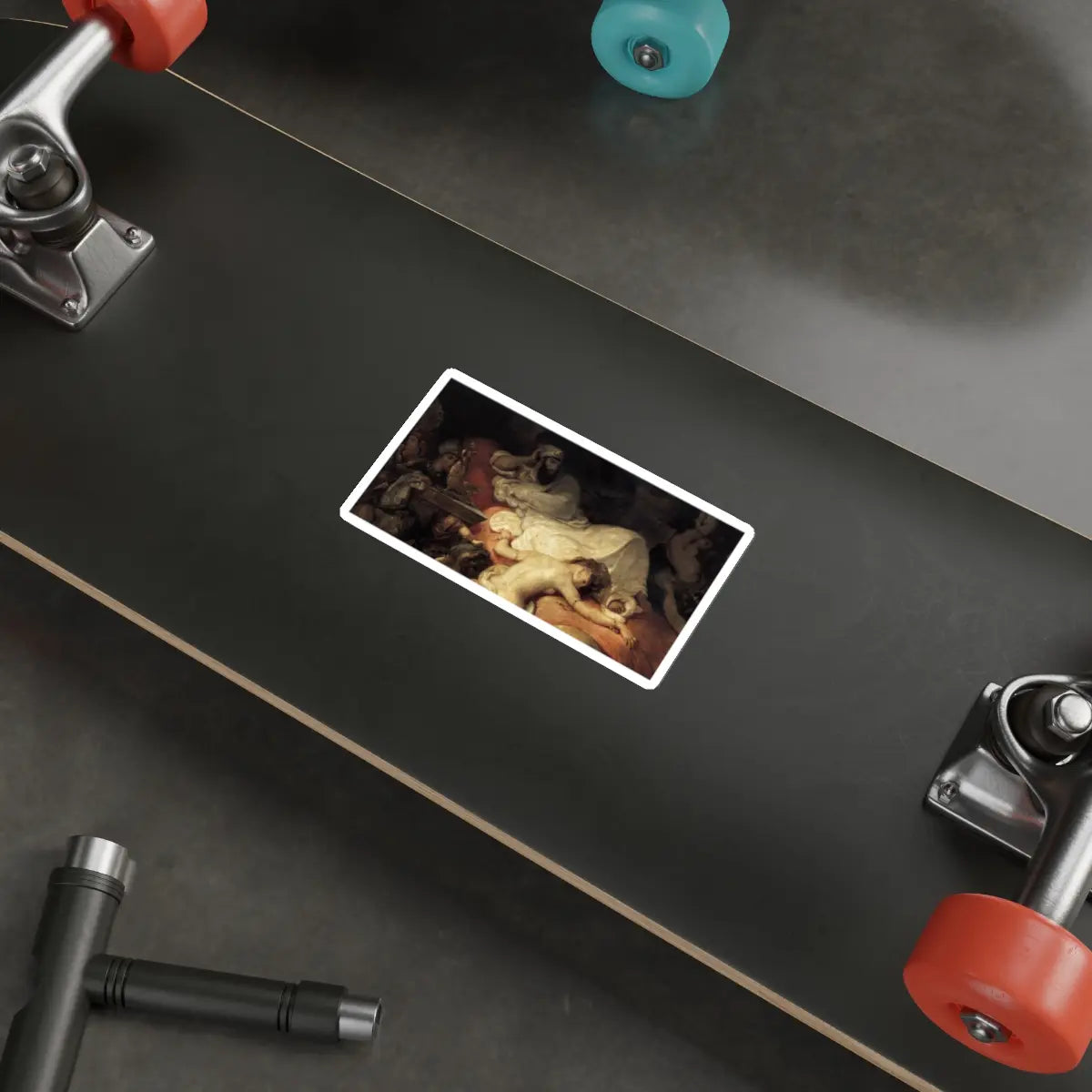 SKU:28536546591676918909 Sticker types:White Shape:Die-Cut Sizes:5" × 5"