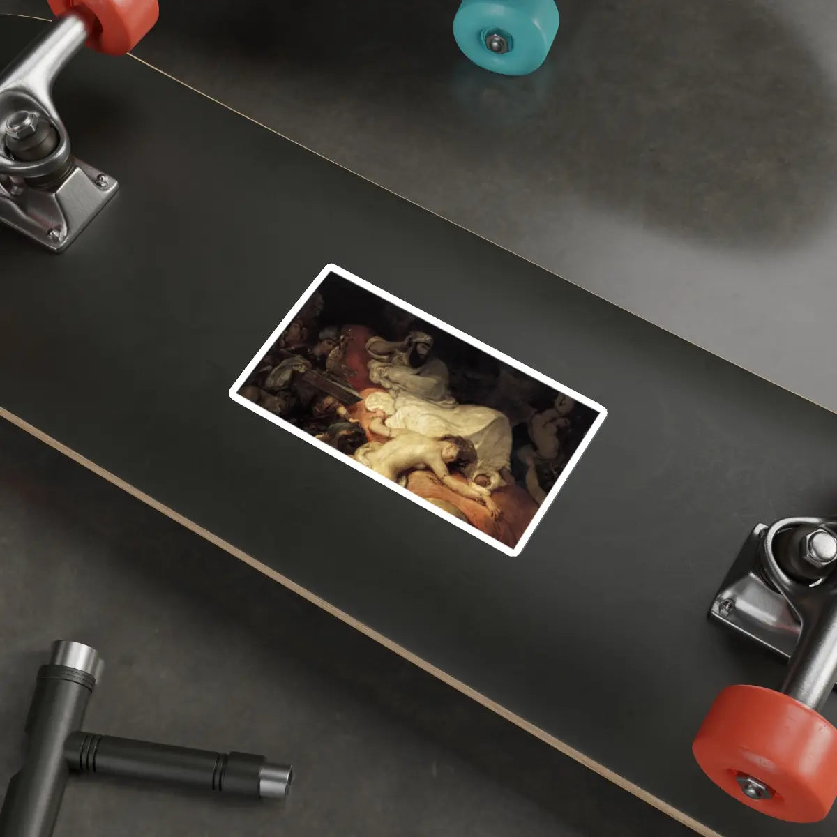 SKU:31698709869701181145 Sticker types:White Shape:Die-Cut Sizes:6" × 6"