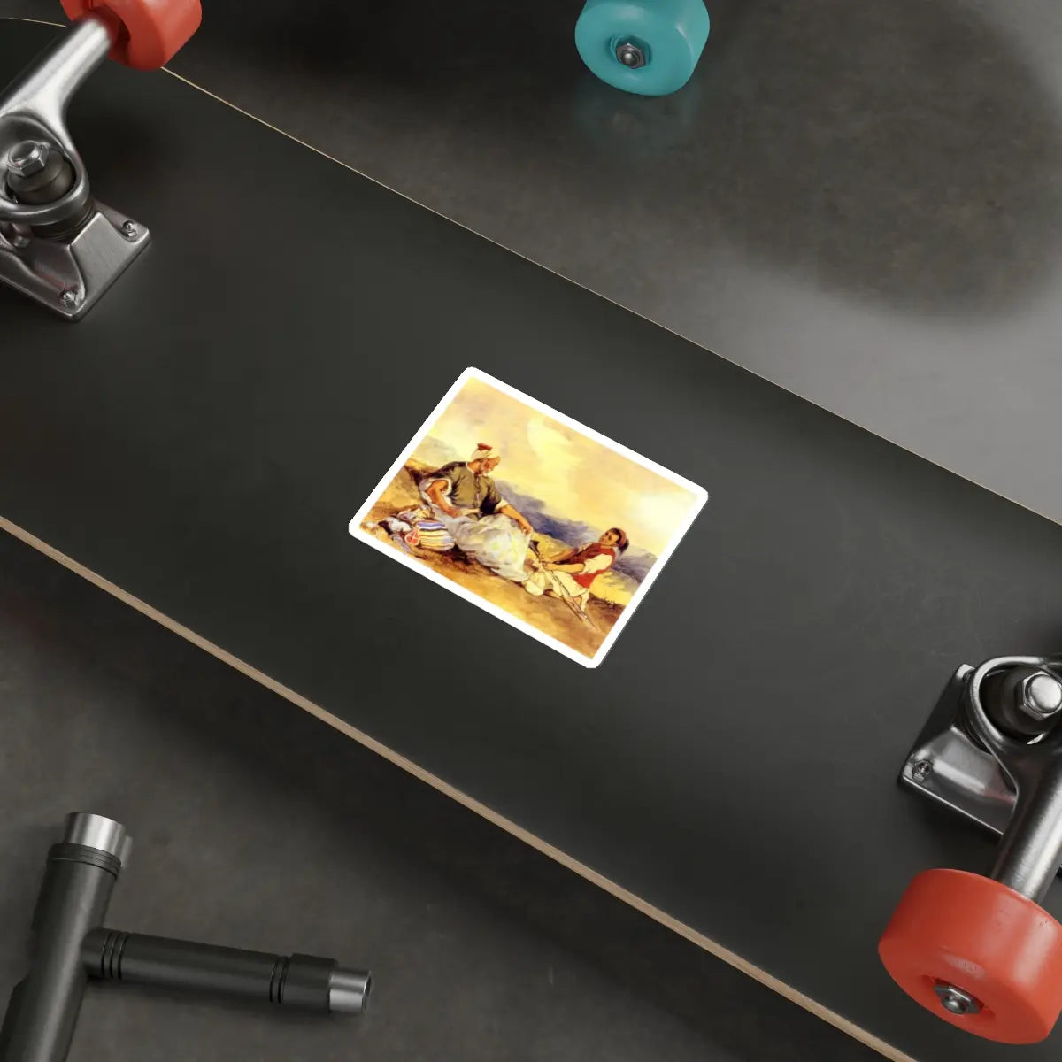 SKU:16975644080597636192 Sticker types:White Shape:Die-Cut Sizes:4" × 4"
