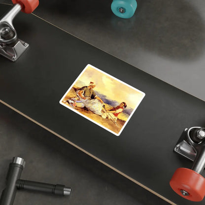 SKU:40707603164411255042 Sticker types:White Shape:Die-Cut Sizes:5" × 5"