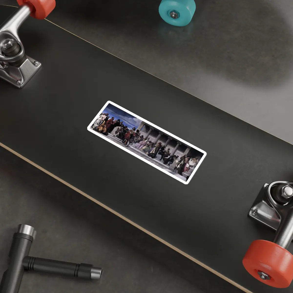 SKU:22066442147723567045 Sticker types:White Shape:Die-Cut Sizes:6" × 6"