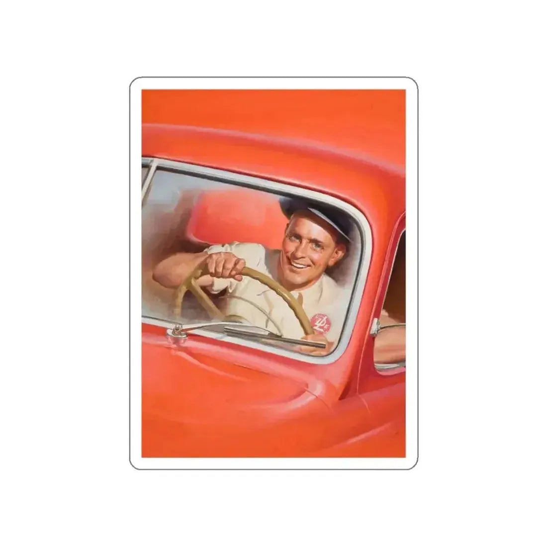 DeLaval Cream Separator calendar, circa late 1940s-early 1950s (Magazine Illustration) STICKER Vinyl Die-Cut Decal - The Sticker Space