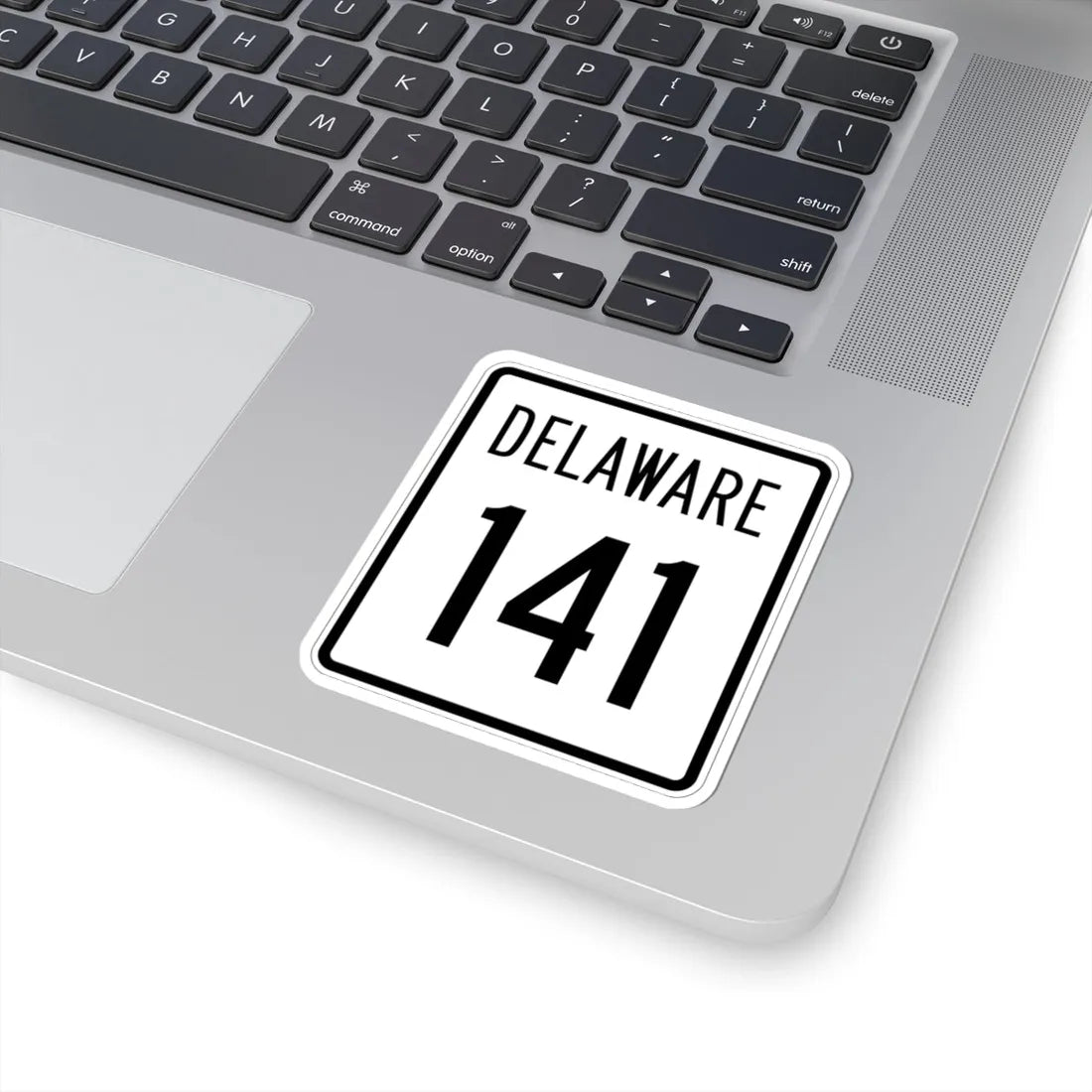 Delaware 141 1955 (Delaware) (Road Sign) STICKER Vinyl Kiss-Cut Decal - The Sticker Space