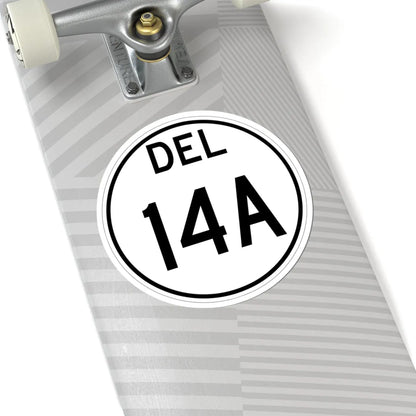 Delaware 14A 1964 (Delaware) (Road Sign) STICKER Vinyl Kiss-Cut Decal - The Sticker Space