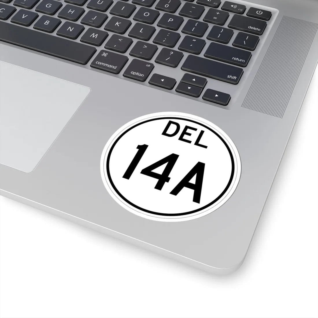 Delaware 14A 1964 (Delaware) (Road Sign) STICKER Vinyl Kiss-Cut Decal - The Sticker Space
