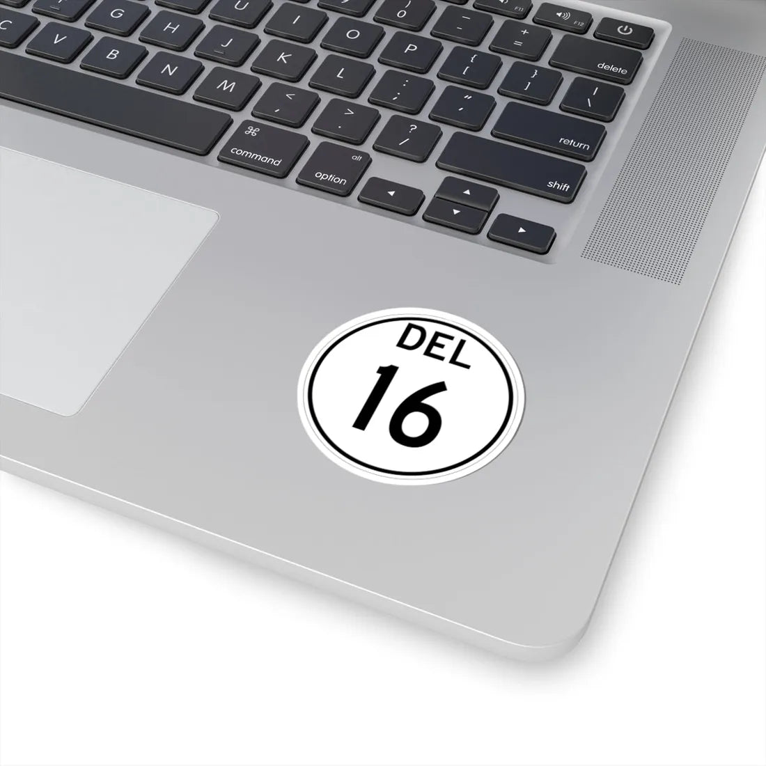 Delaware 16 1964 (Delaware) (Road Sign) STICKER Vinyl Kiss-Cut Decal - The Sticker Space