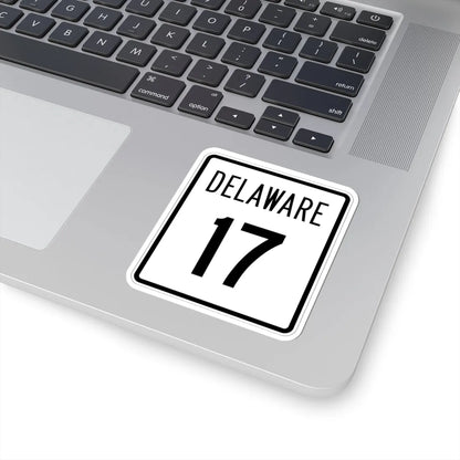 Delaware 17 1955 (Delaware) (Road Sign) STICKER Vinyl Kiss-Cut Decal - The Sticker Space