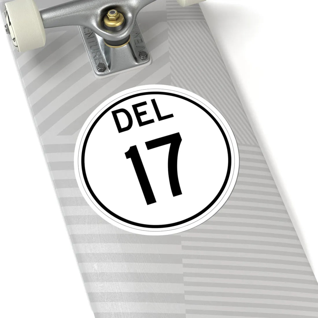 Delaware 17 1964 (Delaware) (Road Sign) STICKER Vinyl Kiss-Cut Decal - The Sticker Space