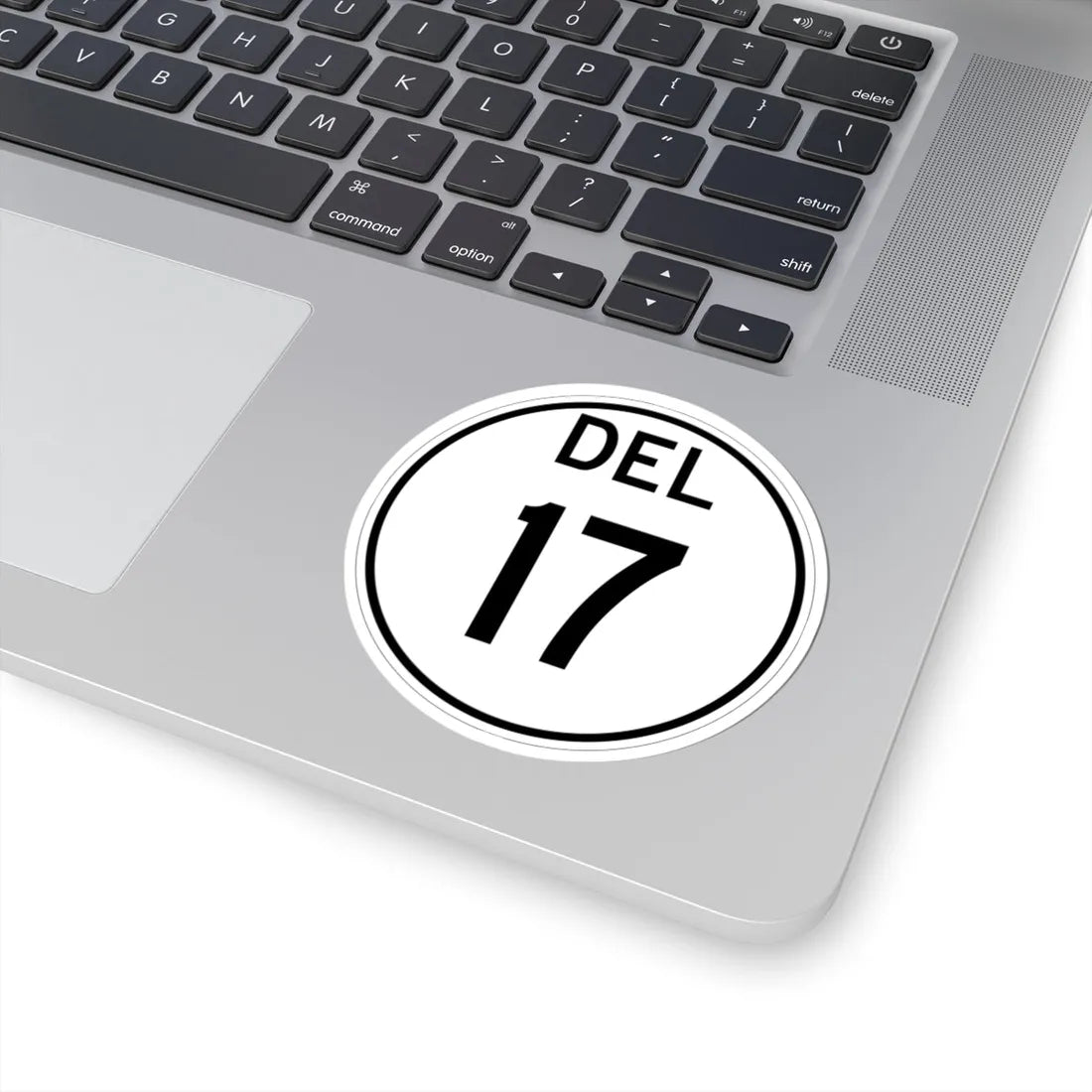 Delaware 17 1964 (Delaware) (Road Sign) STICKER Vinyl Kiss-Cut Decal - The Sticker Space