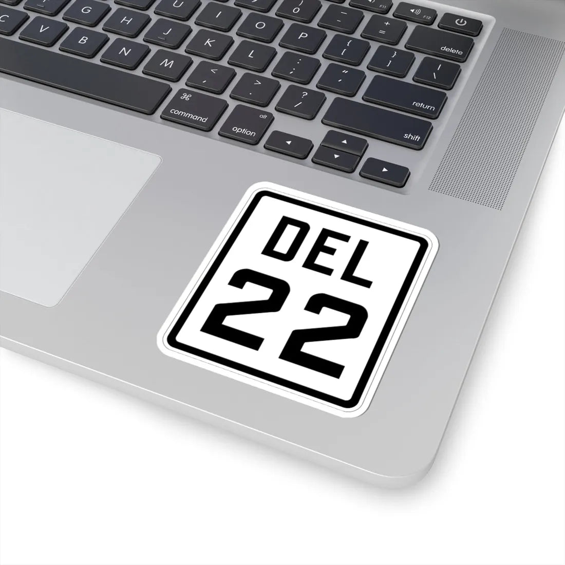 Delaware 22 1926 (Delaware) (Road Sign) STICKER Vinyl Kiss-Cut Decal - The Sticker Space