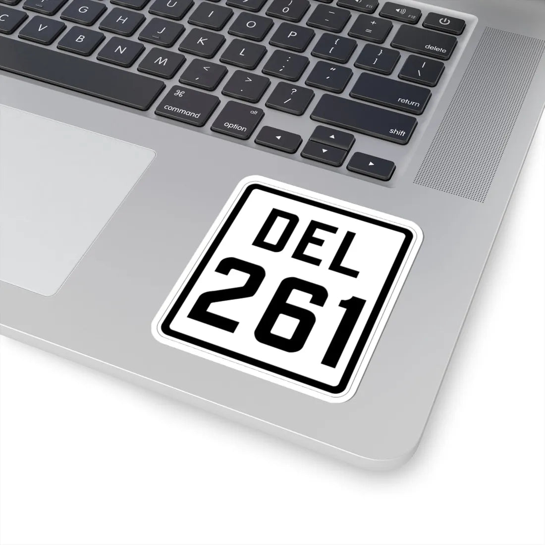 Delaware 261 1926 (Delaware) (Road Sign) STICKER Vinyl Kiss-Cut Decal - The Sticker Space