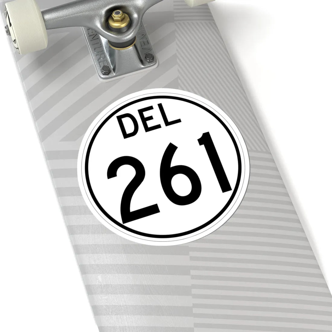 Delaware 261 1964 (Delaware) (Road Sign) STICKER Vinyl Kiss-Cut Decal - The Sticker Space