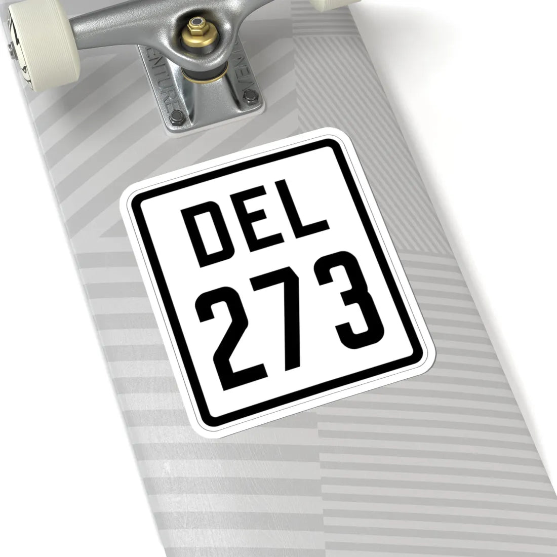 Delaware 273 1926 (Delaware) (Road Sign) STICKER Vinyl Kiss-Cut Decal - The Sticker Space