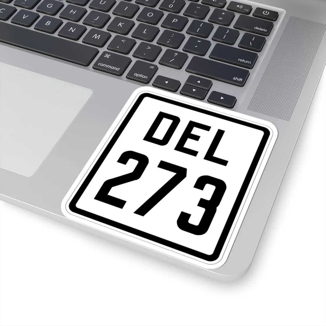 Delaware 273 1926 (Delaware) (Road Sign) STICKER Vinyl Kiss-Cut Decal - The Sticker Space