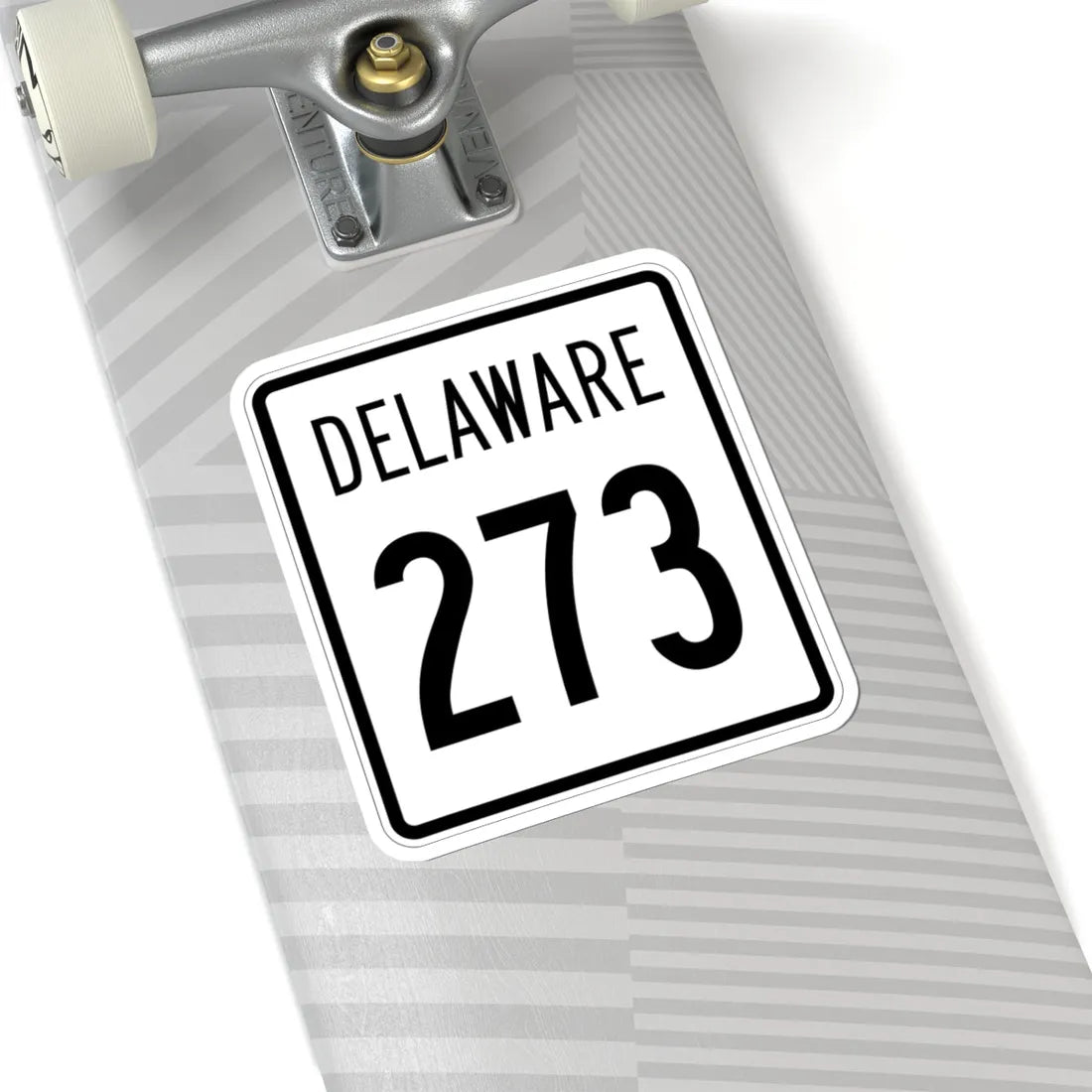 Delaware 273 1955 (Delaware) (Road Sign) STICKER Vinyl Kiss-Cut Decal - The Sticker Space
