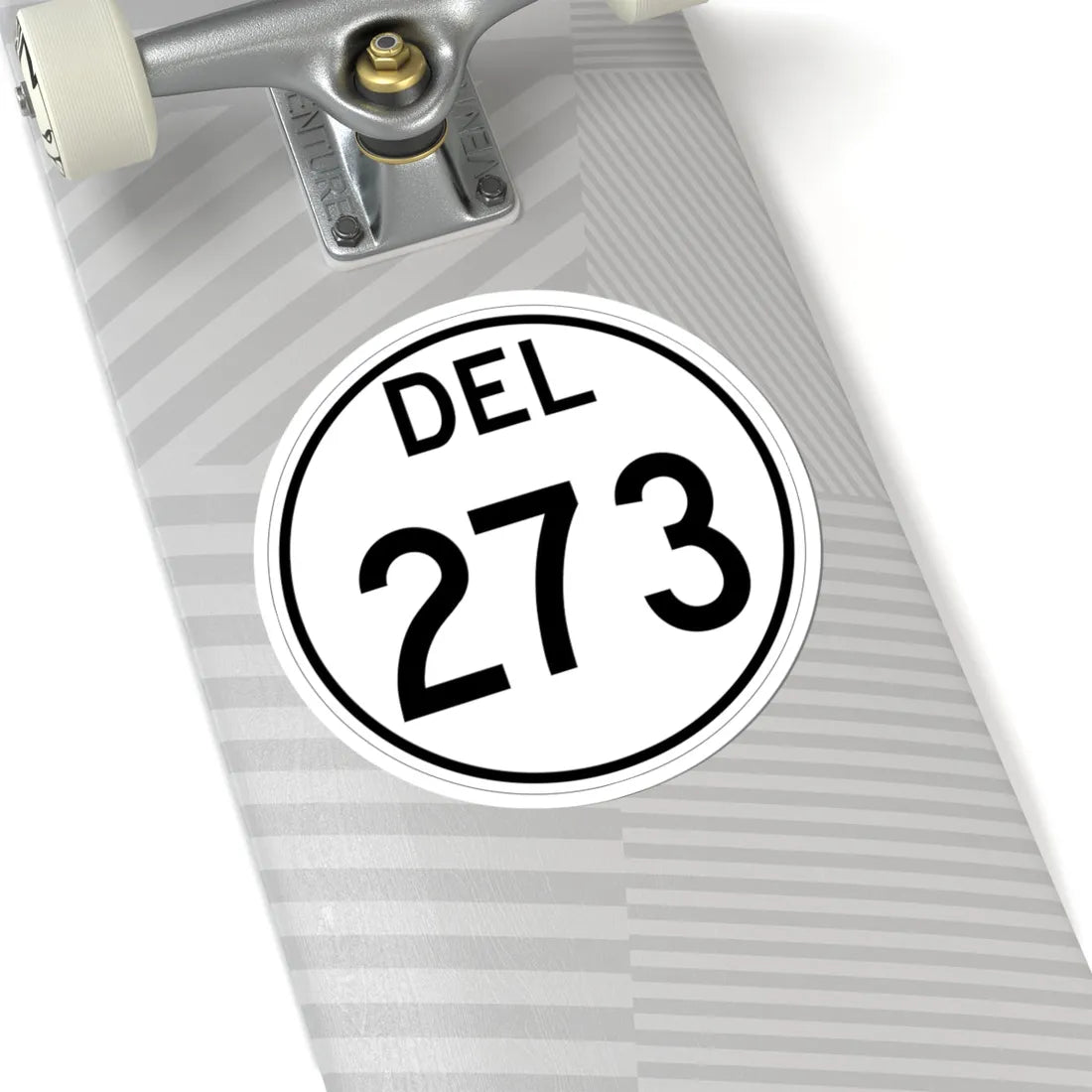 Delaware 273 1964 (Delaware) (Road Sign) STICKER Vinyl Kiss-Cut Decal - The Sticker Space
