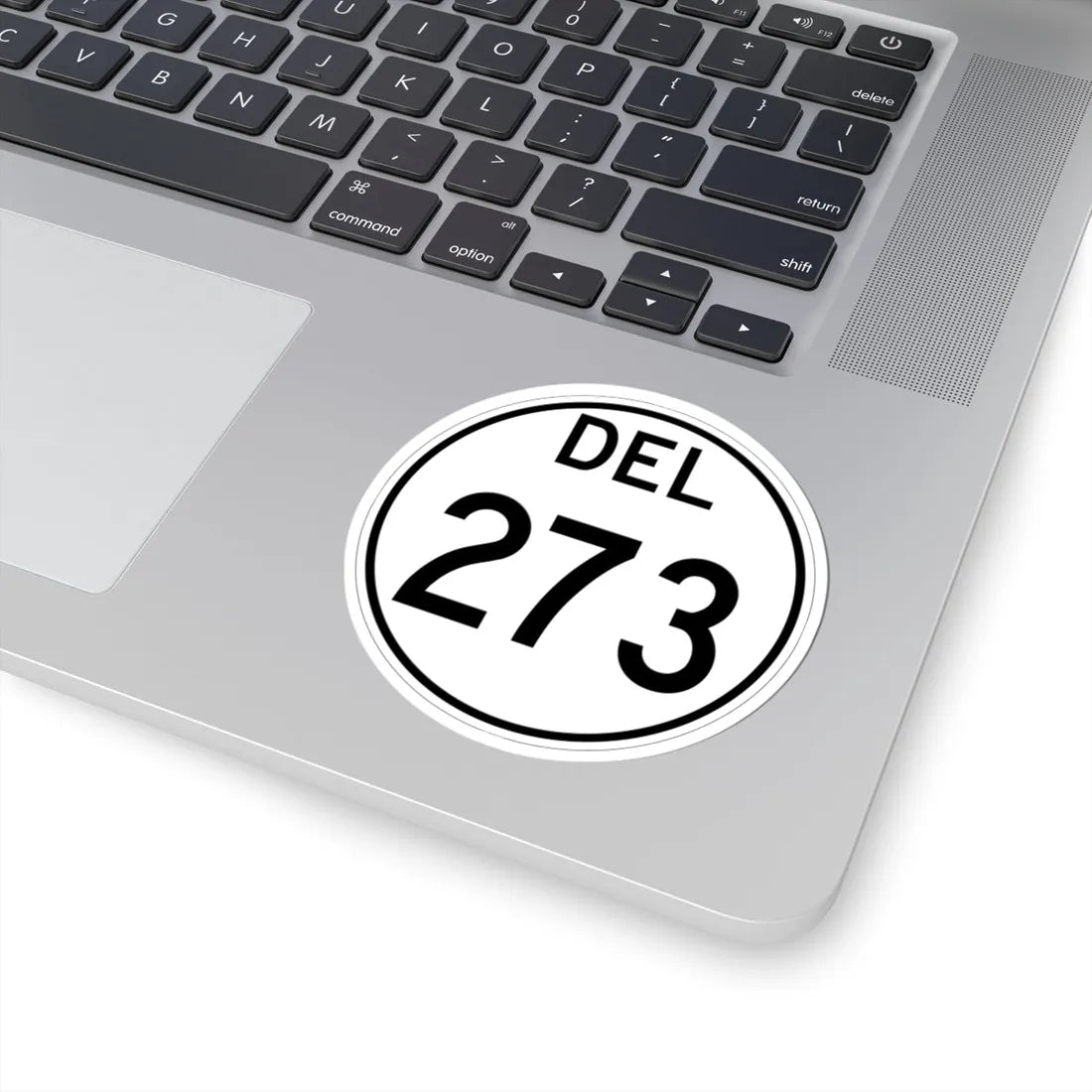 Delaware 273 1964 (Delaware) (Road Sign) STICKER Vinyl Kiss-Cut Decal - The Sticker Space