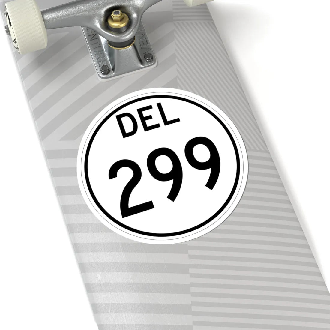 Delaware 299 1964 (Delaware) (Road Sign) STICKER Vinyl Kiss-Cut Decal - The Sticker Space
