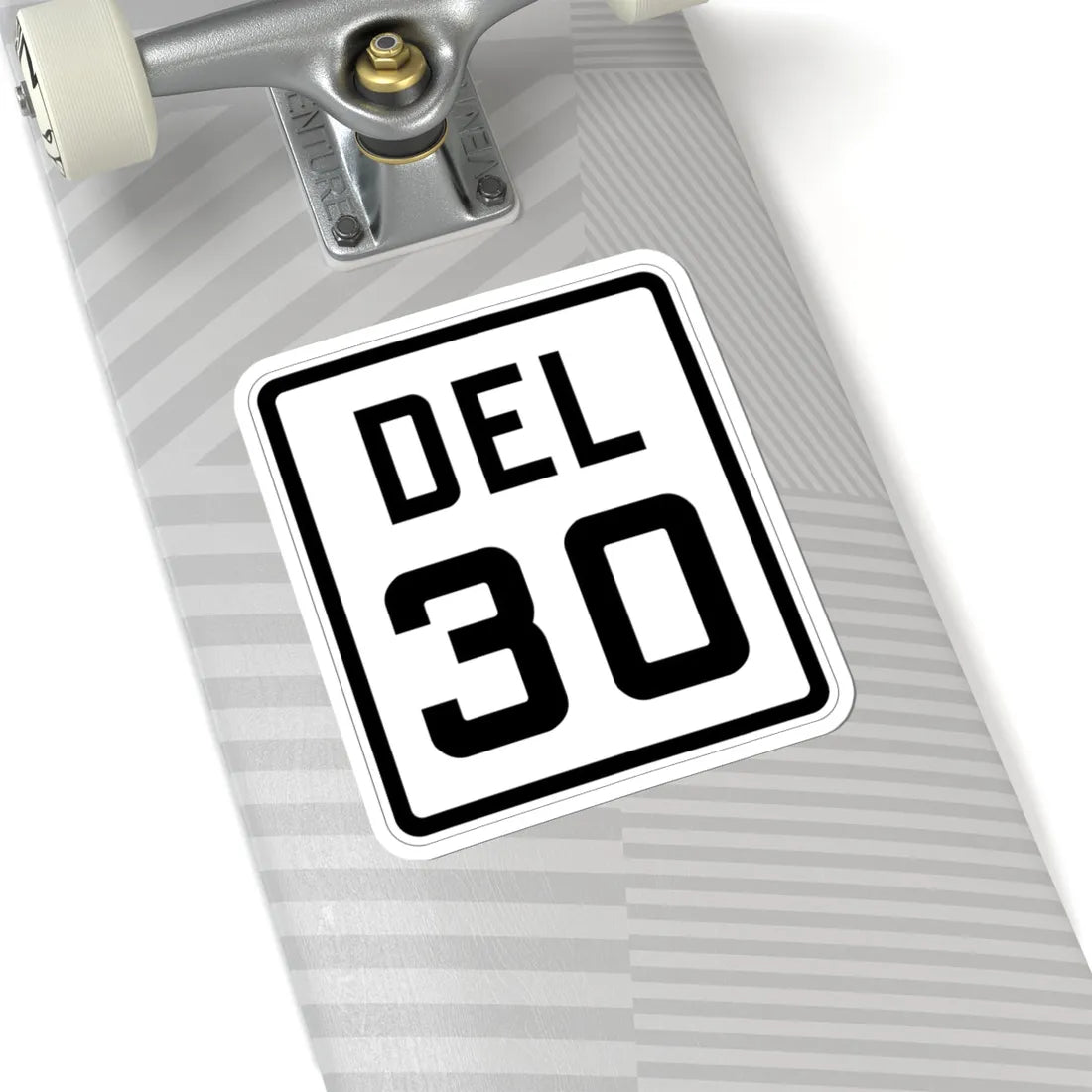 Delaware 30 1926 (Delaware) (Road Sign) STICKER Vinyl Kiss-Cut Decal - The Sticker Space