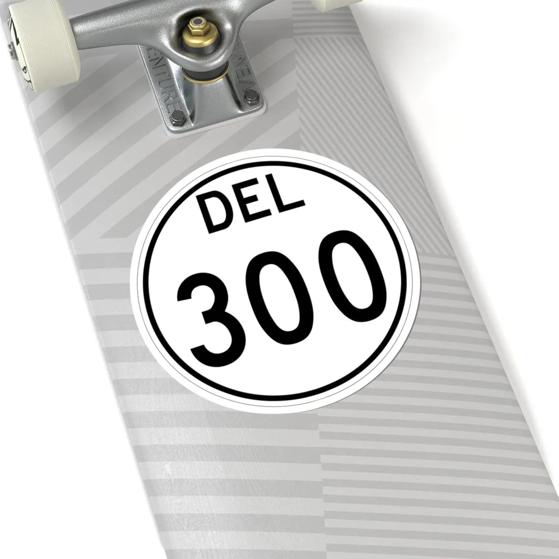 Delaware 300 1964 (Delaware) (Road Sign) STICKER Vinyl Kiss-Cut Decal - The Sticker Space