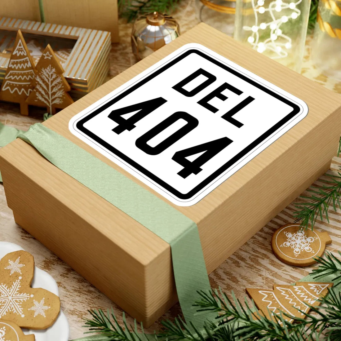 Delaware 404 1926 (Delaware) (Road Sign) STICKER Vinyl Kiss-Cut Decal - The Sticker Space