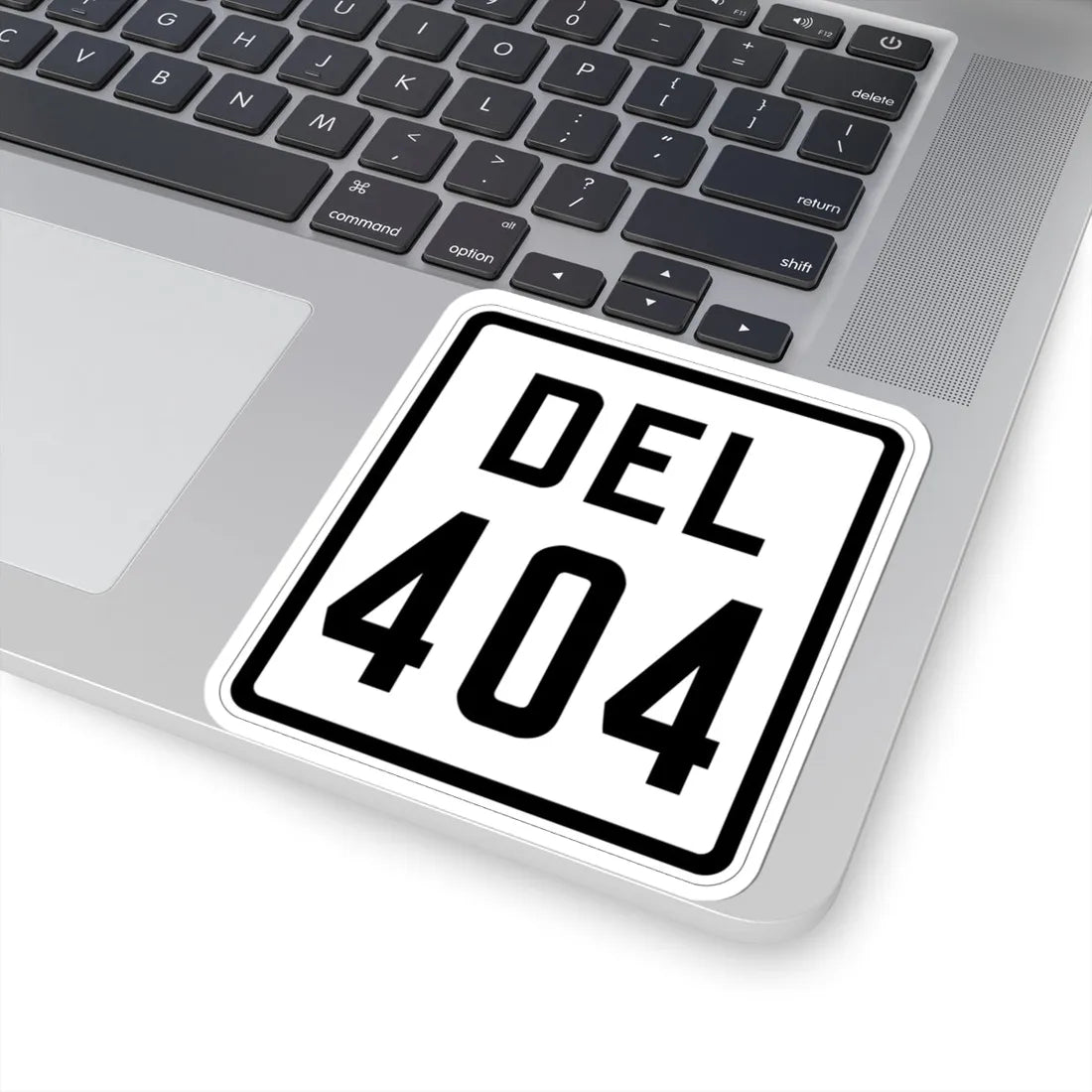 Delaware 404 1926 (Delaware) (Road Sign) STICKER Vinyl Kiss-Cut Decal - The Sticker Space