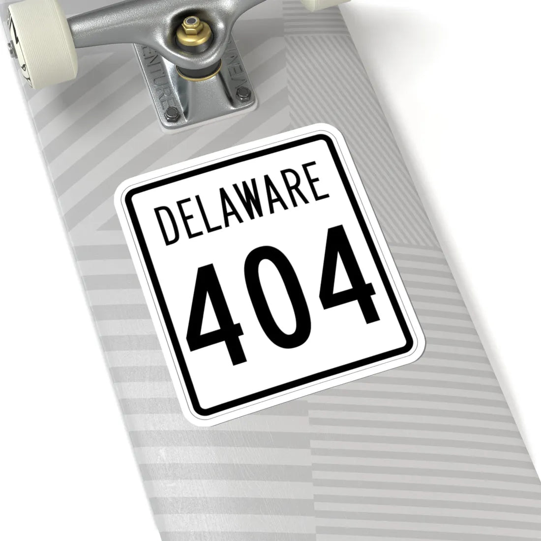 Delaware 404 1955 (Delaware) (Road Sign) STICKER Vinyl Kiss-Cut Decal - The Sticker Space