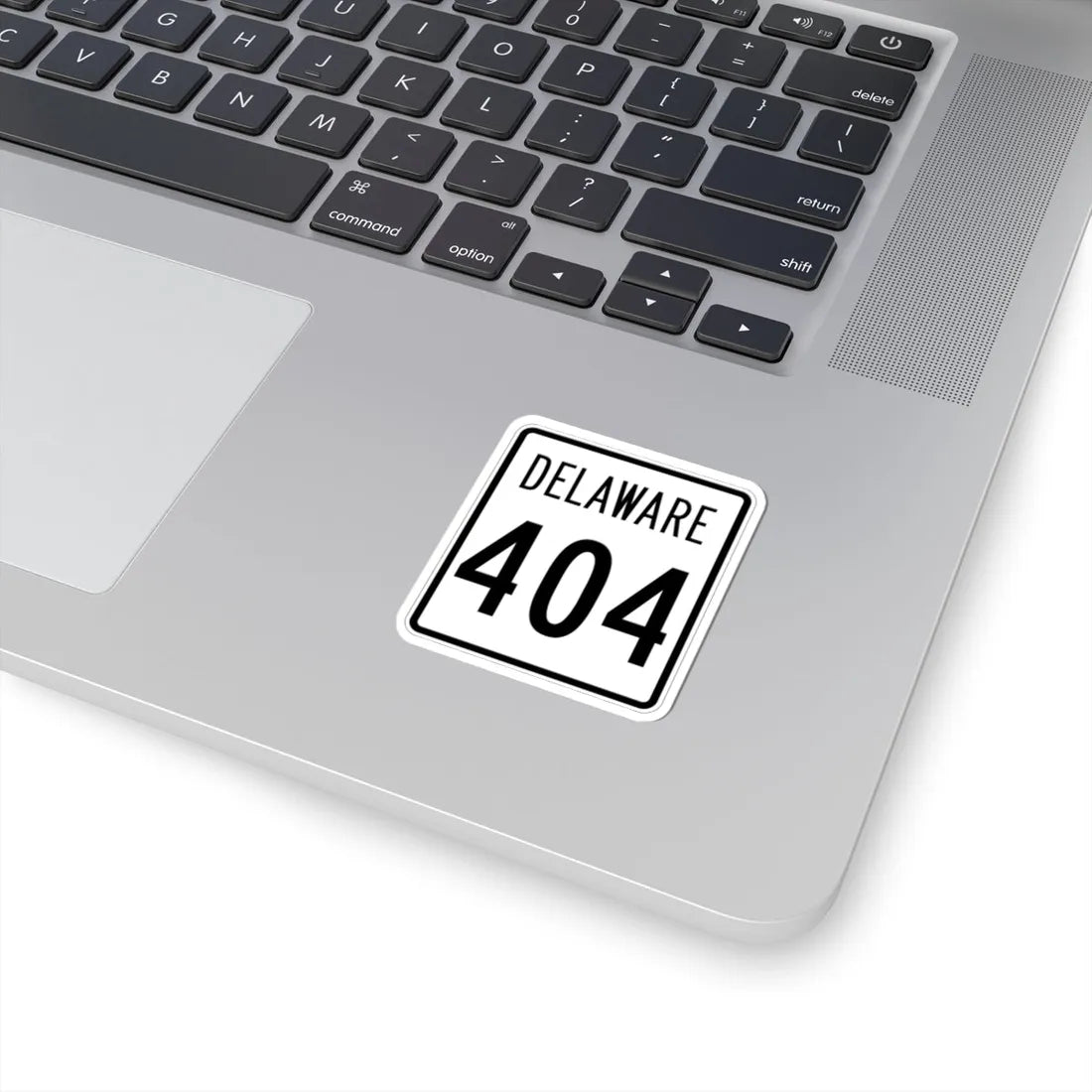 Delaware 404 1955 (Delaware) (Road Sign) STICKER Vinyl Kiss-Cut Decal - The Sticker Space