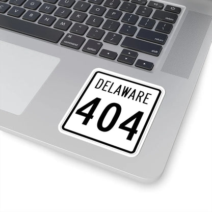 Delaware 404 1955 (Delaware) (Road Sign) STICKER Vinyl Kiss-Cut Decal - The Sticker Space