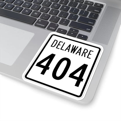 Delaware 404 1955 (Delaware) (Road Sign) STICKER Vinyl Kiss-Cut Decal - The Sticker Space