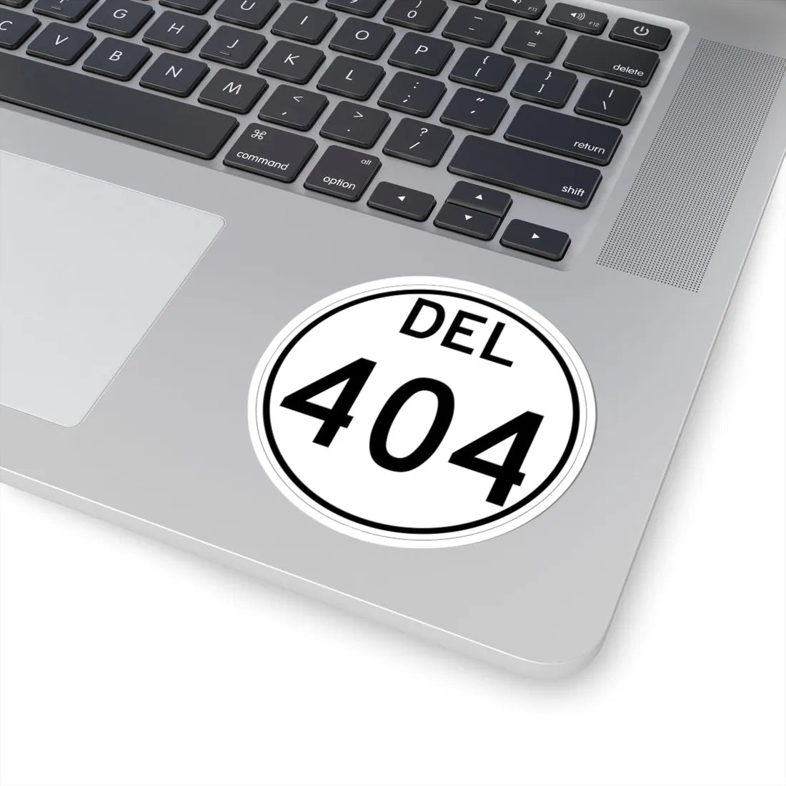 Delaware 404 1964 (Delaware) (Road Sign) STICKER Vinyl Kiss-Cut Decal - The Sticker Space