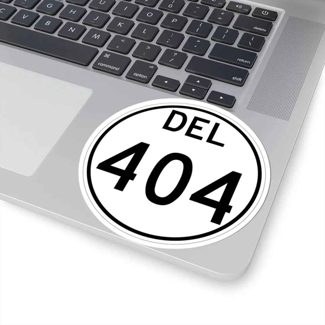 Delaware 404 1964 (Delaware) (Road Sign) STICKER Vinyl Kiss-Cut Decal - The Sticker Space