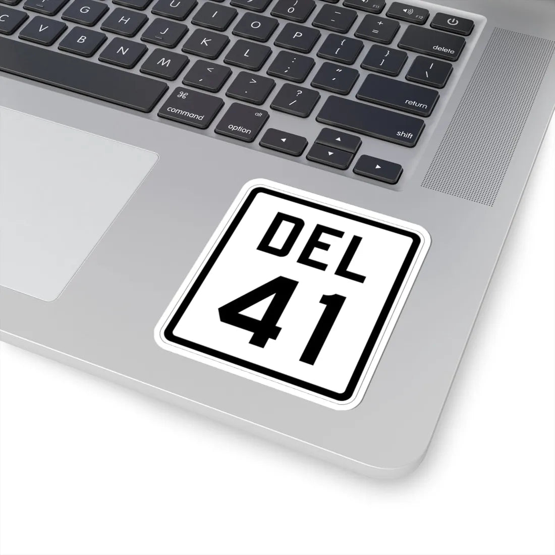 Delaware 41 1926 (Delaware) (Road Sign) STICKER Vinyl Kiss-Cut Decal - The Sticker Space