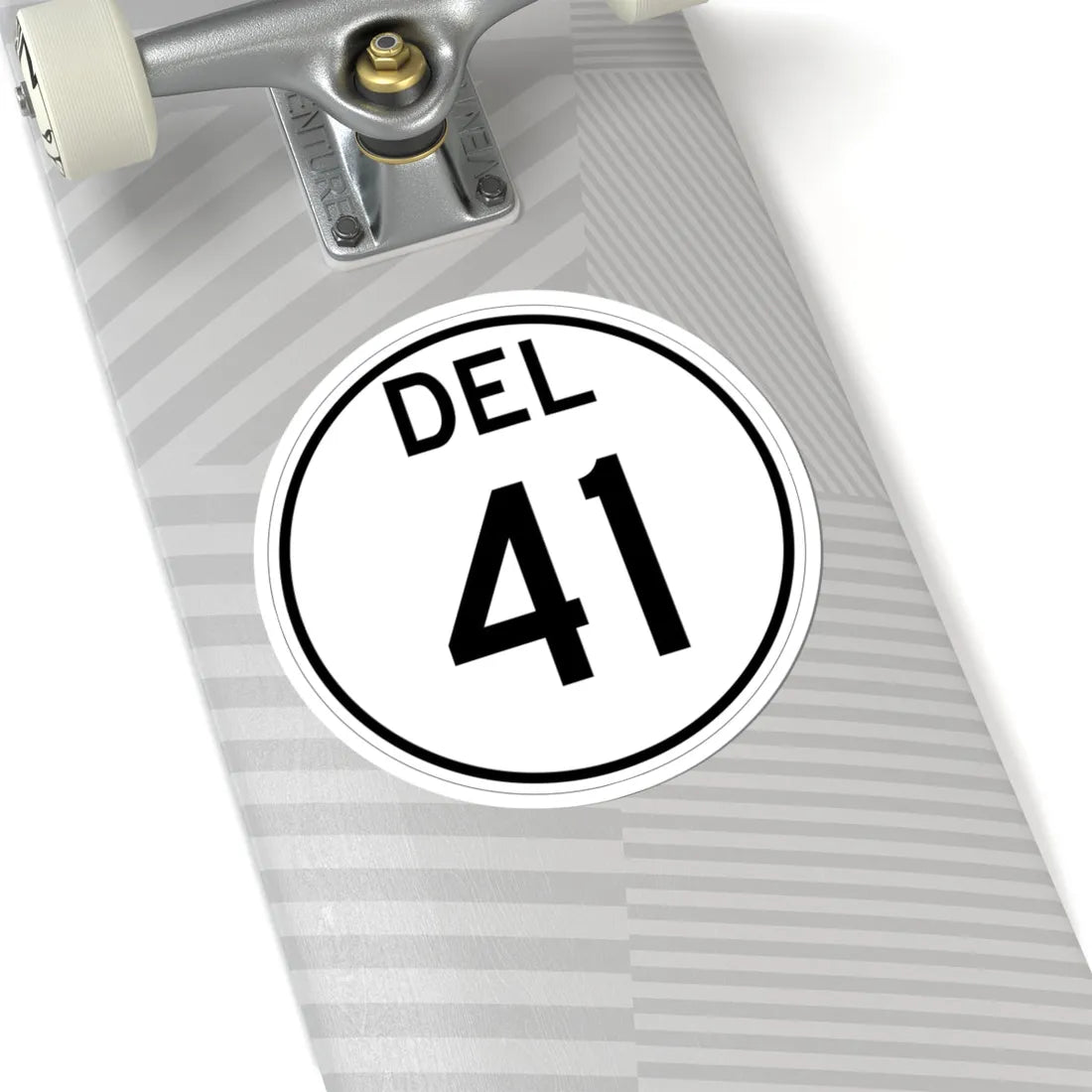 Delaware 41 1964 (Delaware) (Road Sign) STICKER Vinyl Kiss-Cut Decal - The Sticker Space