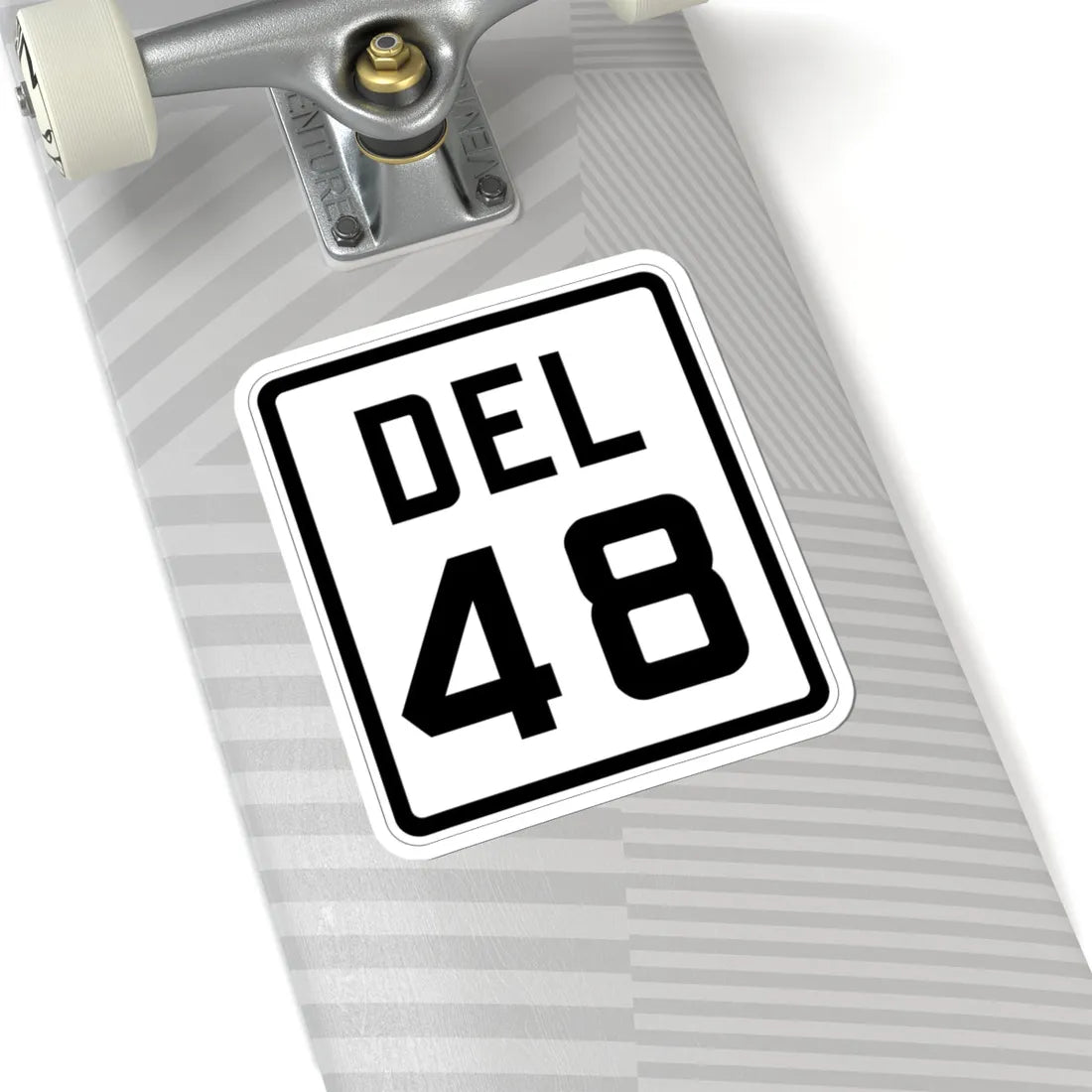 Delaware 48 1926 (Delaware) (Road Sign) STICKER Vinyl Kiss-Cut Decal - The Sticker Space