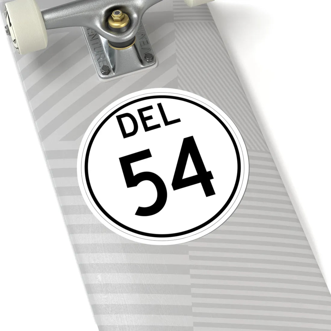 Delaware 54 1964 (Delaware) (Road Sign) STICKER Vinyl Kiss-Cut Decal - The Sticker Space