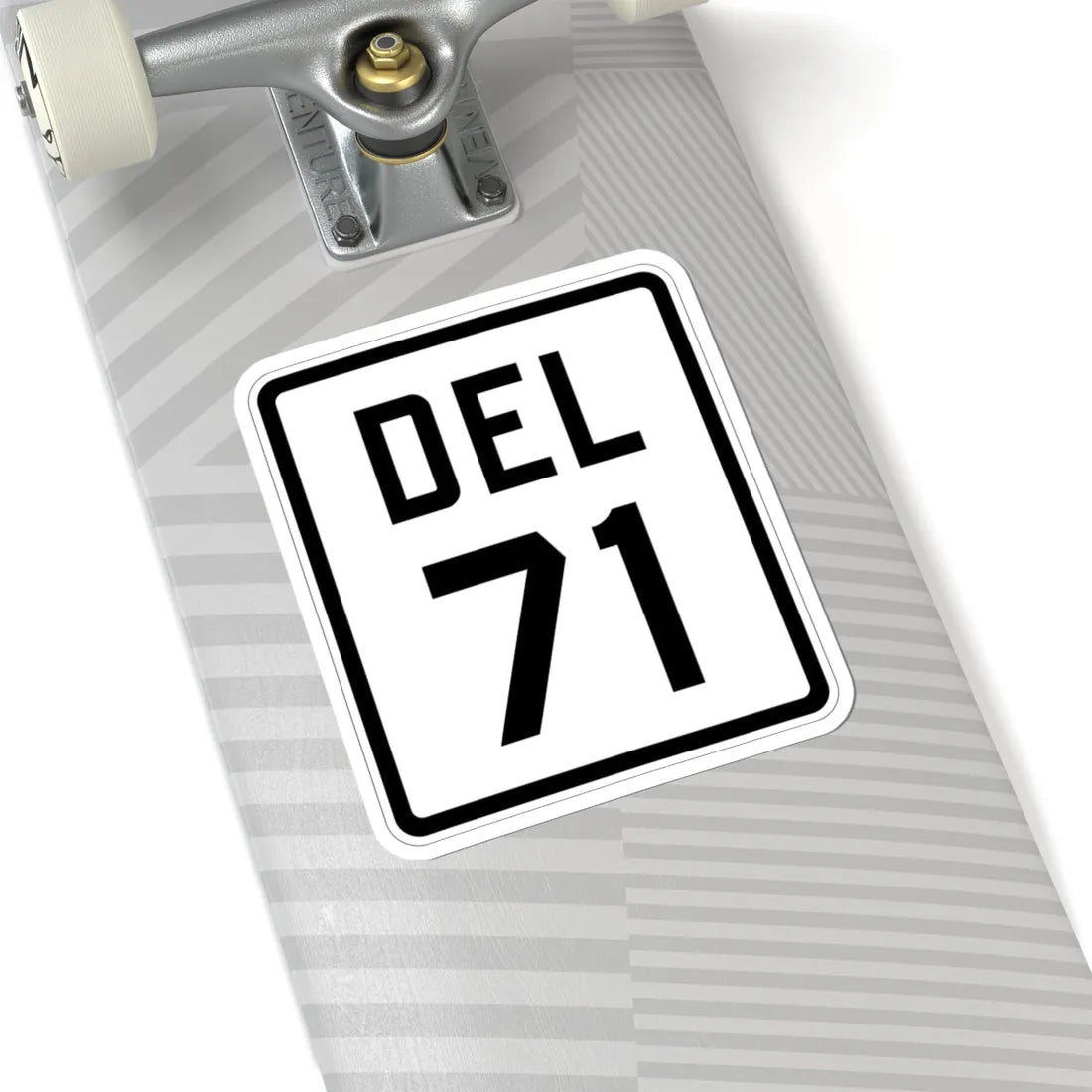 Delaware 71 1926 (Delaware) (Road Sign) STICKER Vinyl Kiss-Cut Decal - The Sticker Space