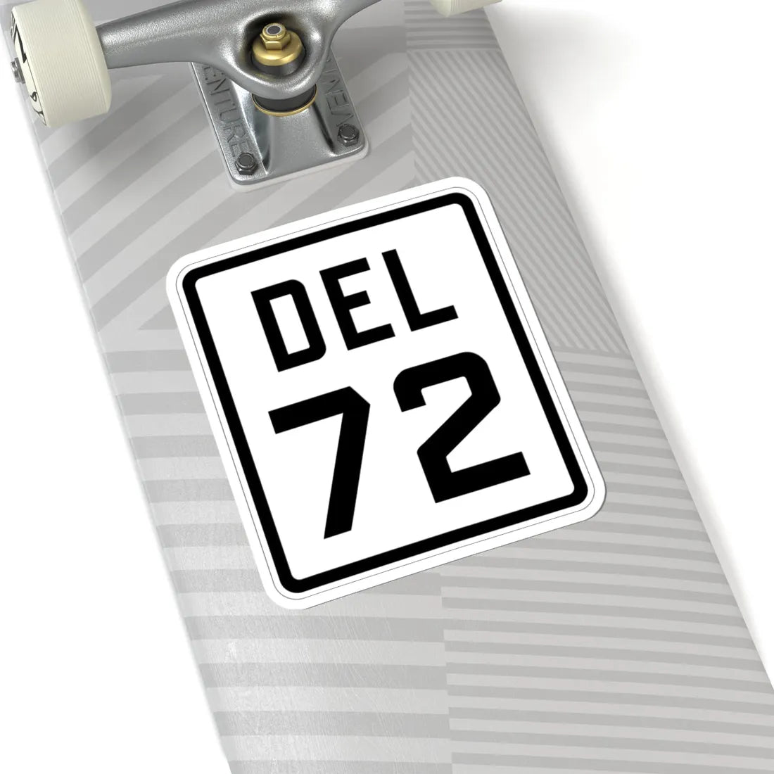 Delaware 72 1926 (Delaware) (Road Sign) STICKER Vinyl Kiss-Cut Decal - The Sticker Space