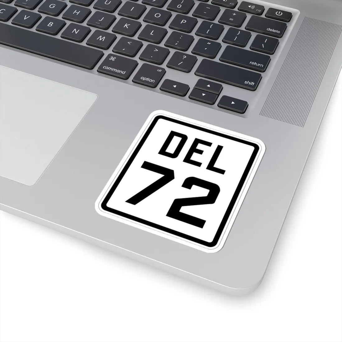Delaware 72 1926 (Delaware) (Road Sign) STICKER Vinyl Kiss-Cut Decal - The Sticker Space